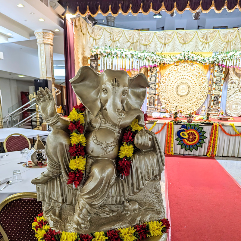 Hindu wedding mandap