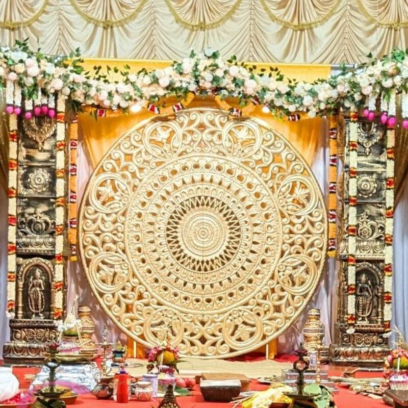 Indian Traditional wedding - Shiva Vishnu